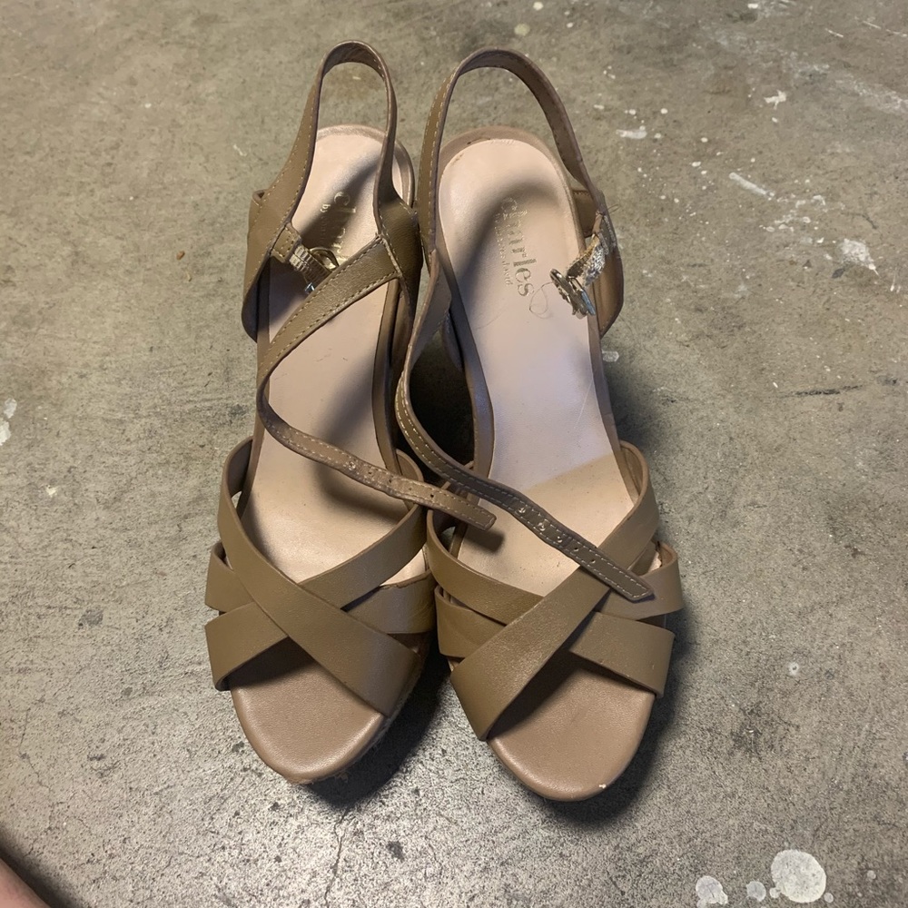 Tan wedges